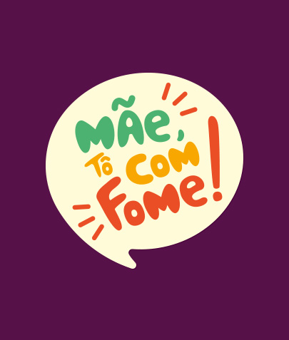 Mãe, tô com fome! - Identidade visual